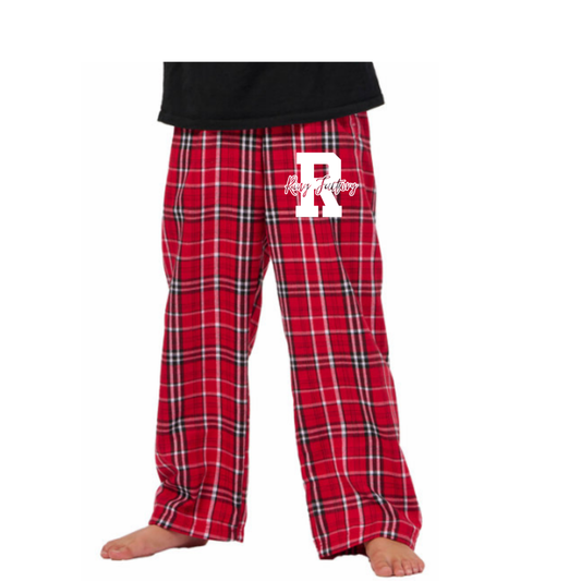 Ring Factory Elementary Flannel Pajama Pants (Small Logo)