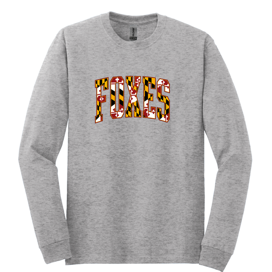 RFES Maryland Foxes Long Sleeve Shirt