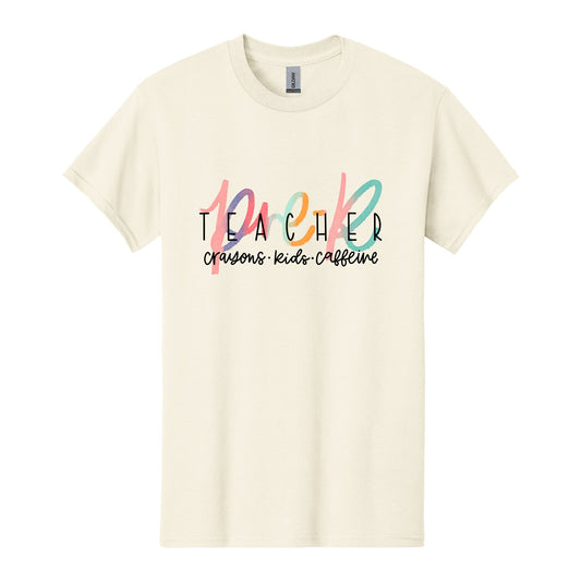 Teacher - Crayons, Kids & Caffeine