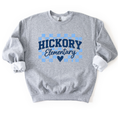 Hickory Checkered Heart Crewneck Sweatshirt