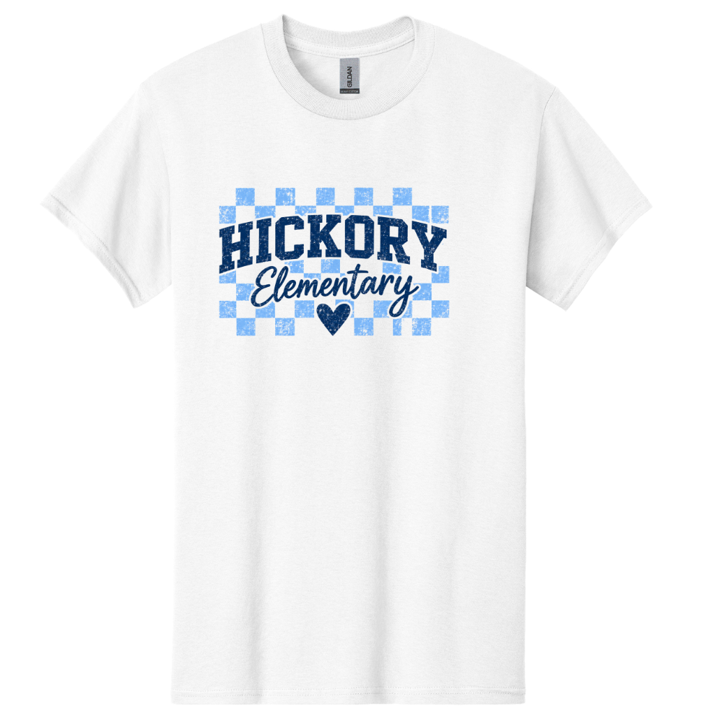 Hickory Checkered Heart T-Shirt