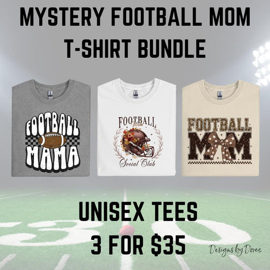 Football Mom Mystery T-Shirt Bundle