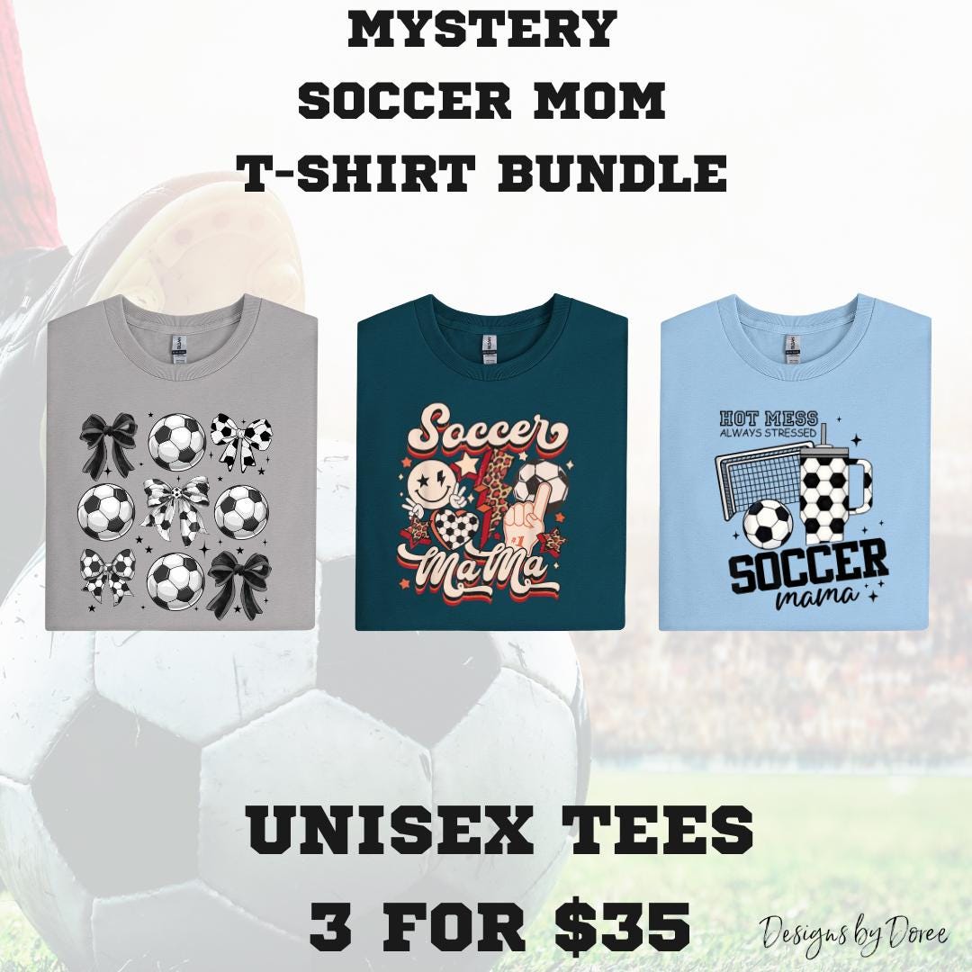 Soccer Mom Mystery T-Shirt Bundle