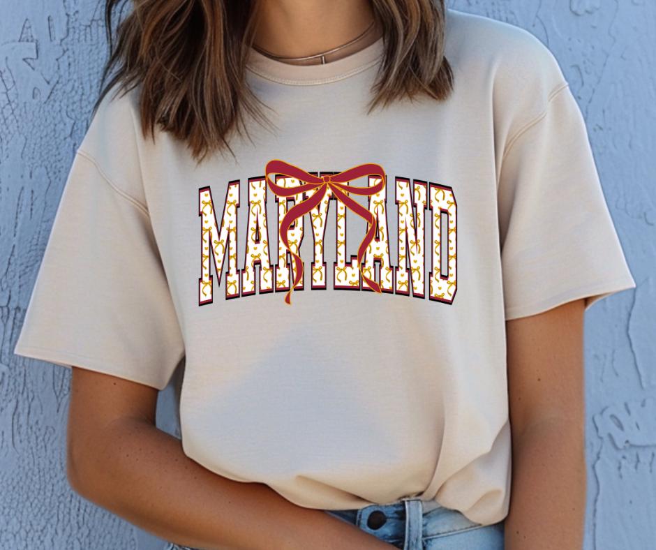 Maryland Bold Arch Tee