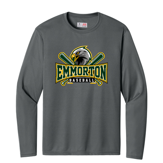 *NEW* Emmorton Eagles Long Sleeve Dri-Fit Tee - Gray