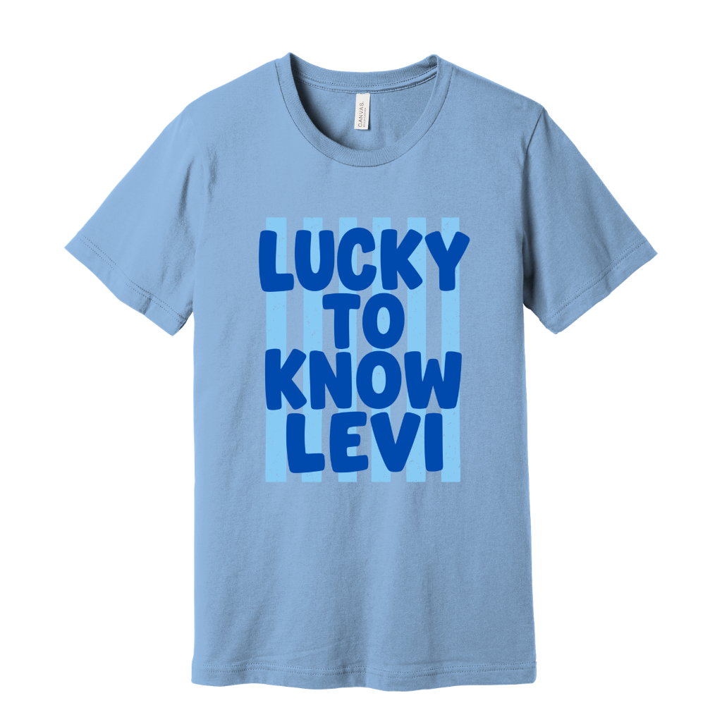 Lucky to know Levi Tee