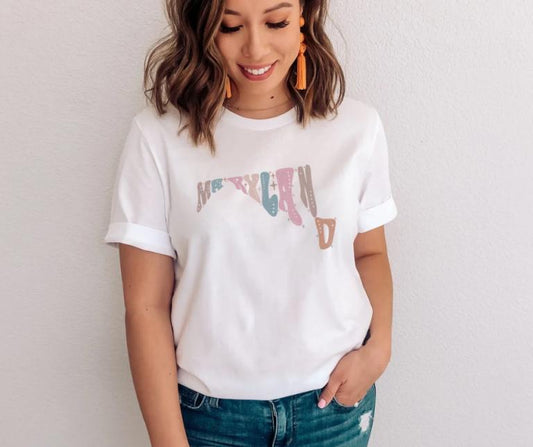 MD Maryland Floral Tee