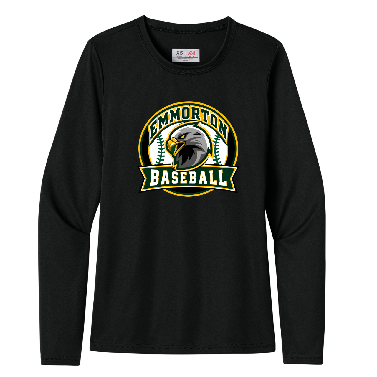 *NEW* Emmorton Eagles Long Sleeve Dri-Fit Tee - Black