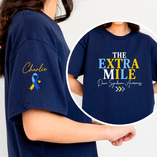 The Extra Mile - Down Syndrome Awareness T-Shirt