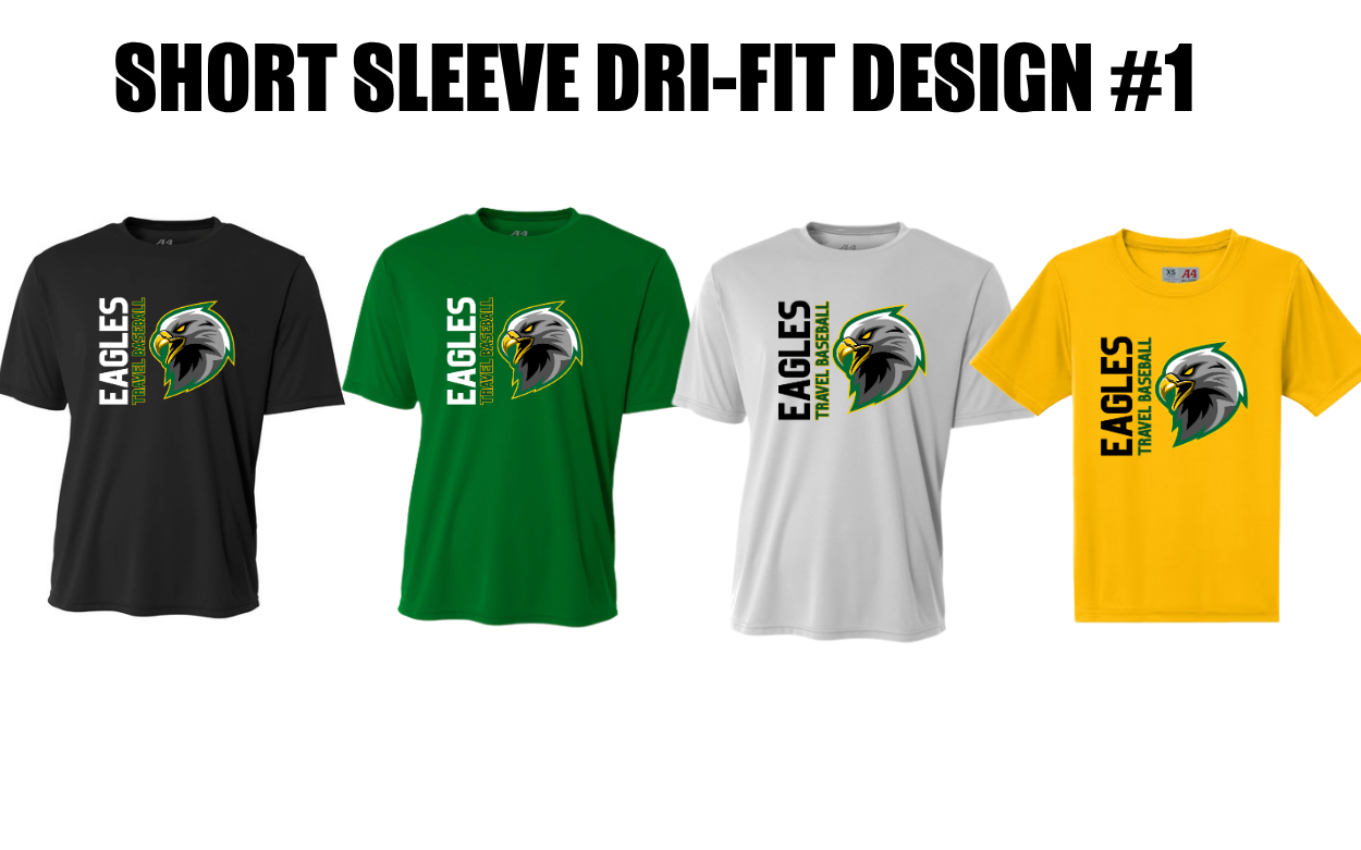 Emmorton Eagles Short Sleeve Dri-Fit T-Shirt - Option #1