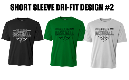 Emmorton Eagles Short Sleeve Dri-Fit T-Shirt - Option #2