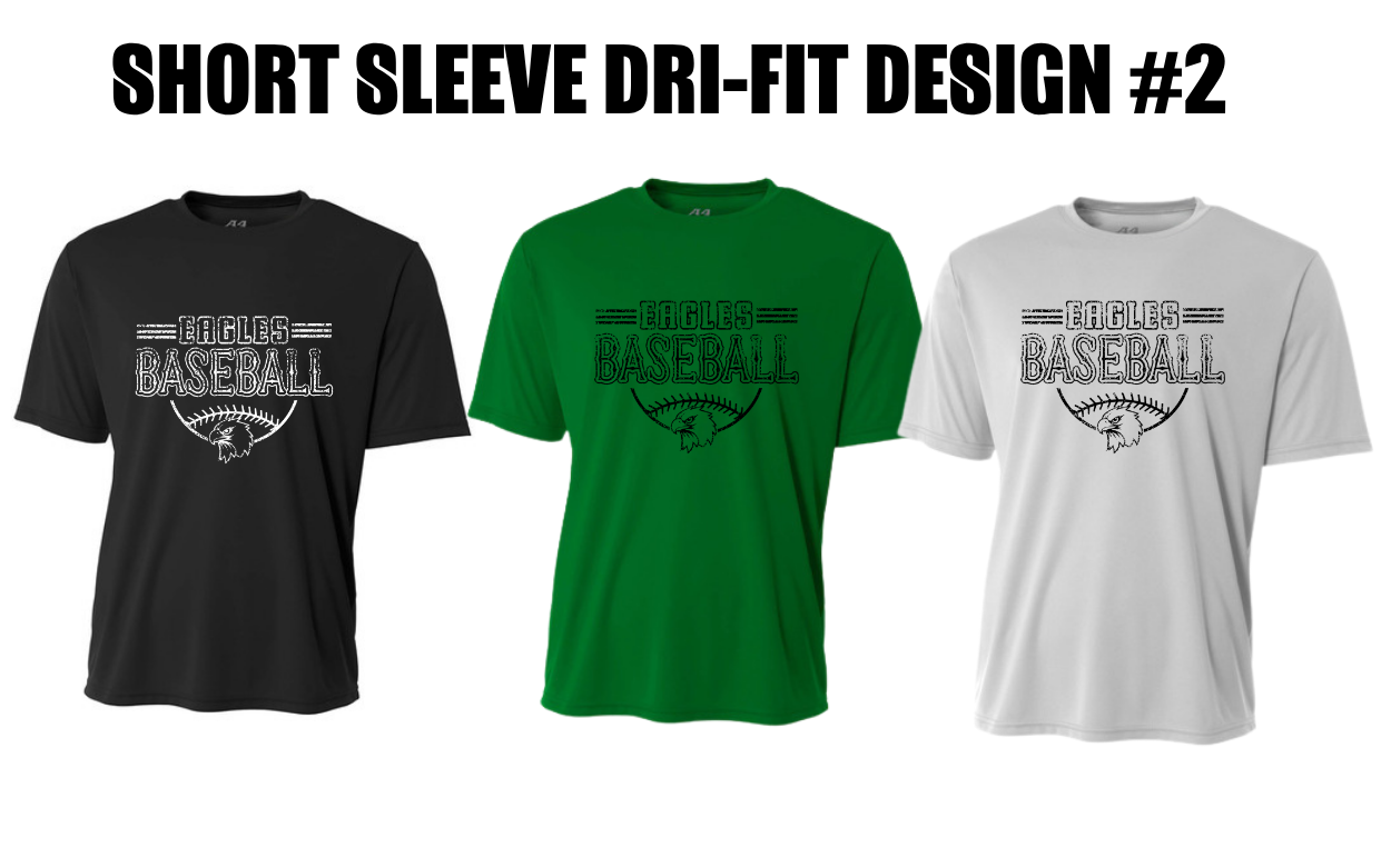 Emmorton Eagles Short Sleeve Dri-Fit T-Shirt - Option #2