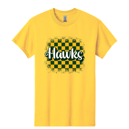 Hawks Checkered Tee