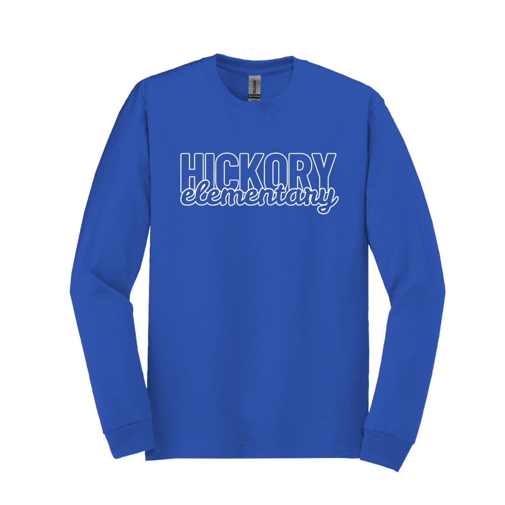Hickory Script Long Sleeve Shirt