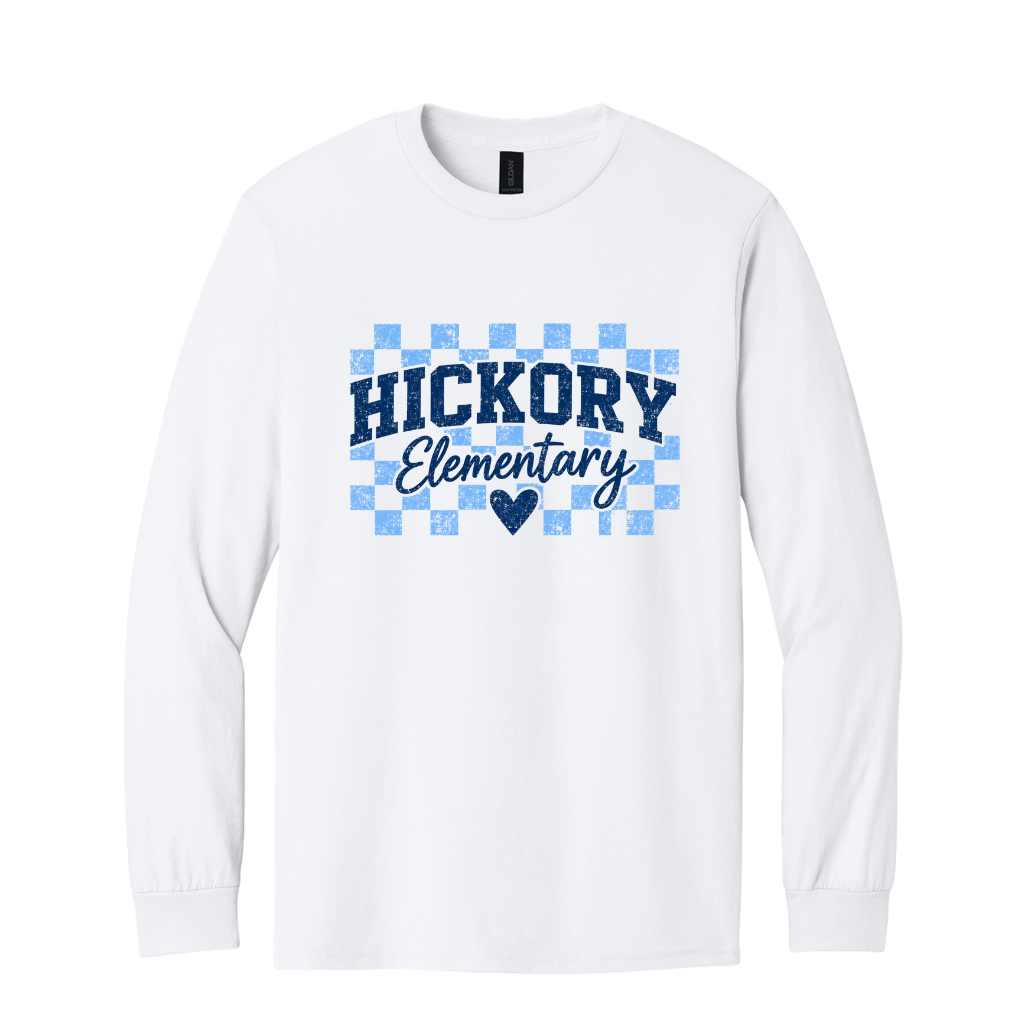 Hickory Checkered Heart Long Sleeve Shirt