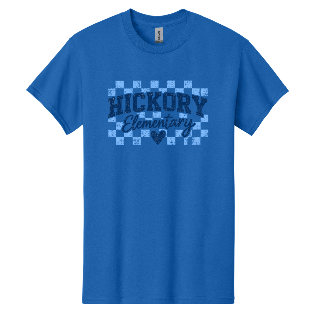Hickory Checkered Heart T-Shirt