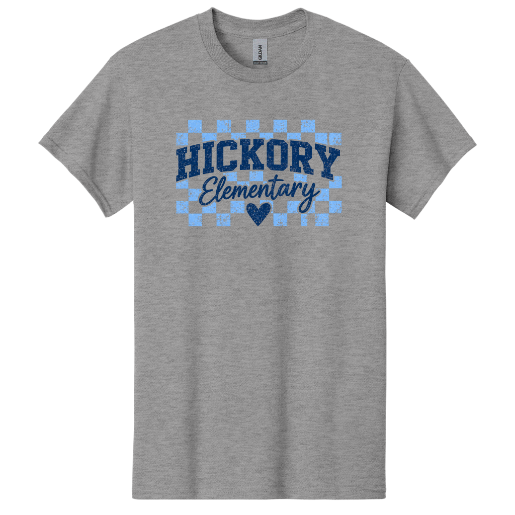 Hickory Checkered Heart T-Shirt