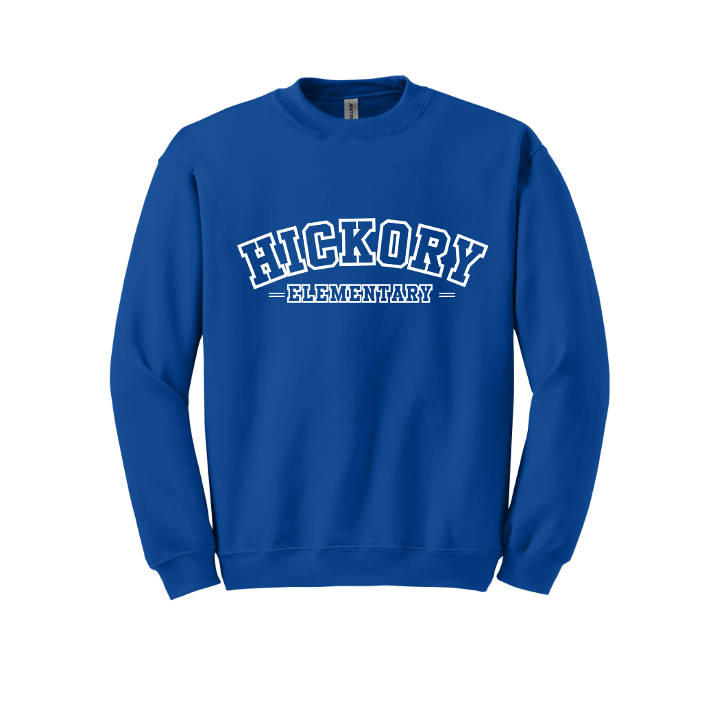 Hickory Curved Crewneck Sweatshirt