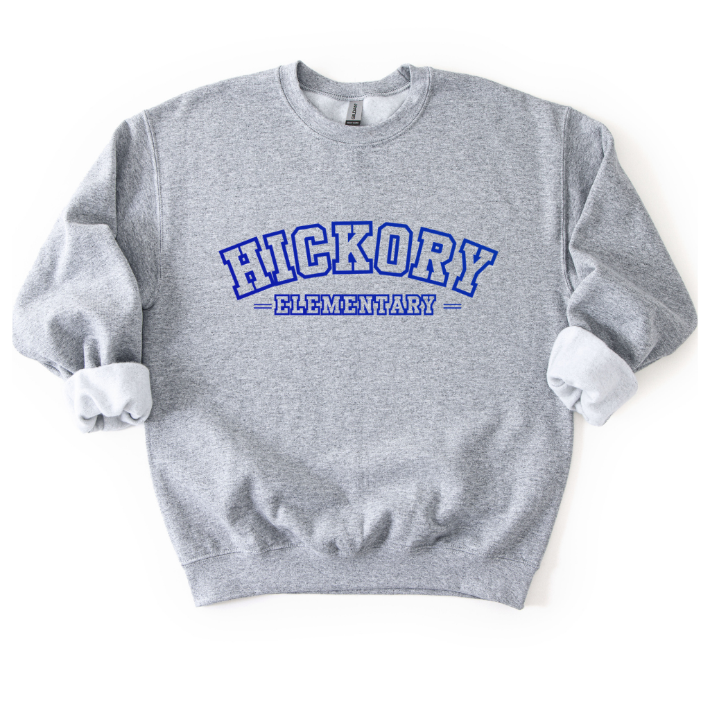 Hickory Curved Crewneck Sweatshirt