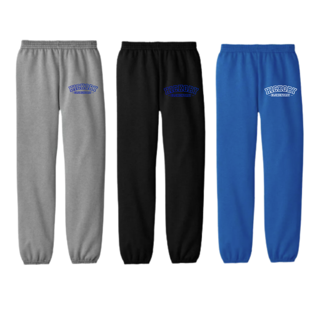 Hickory Curved Logo Sweatpants