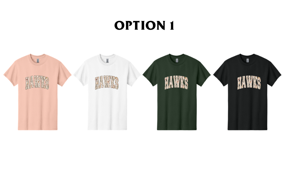 Hawks Floral T-Shirt