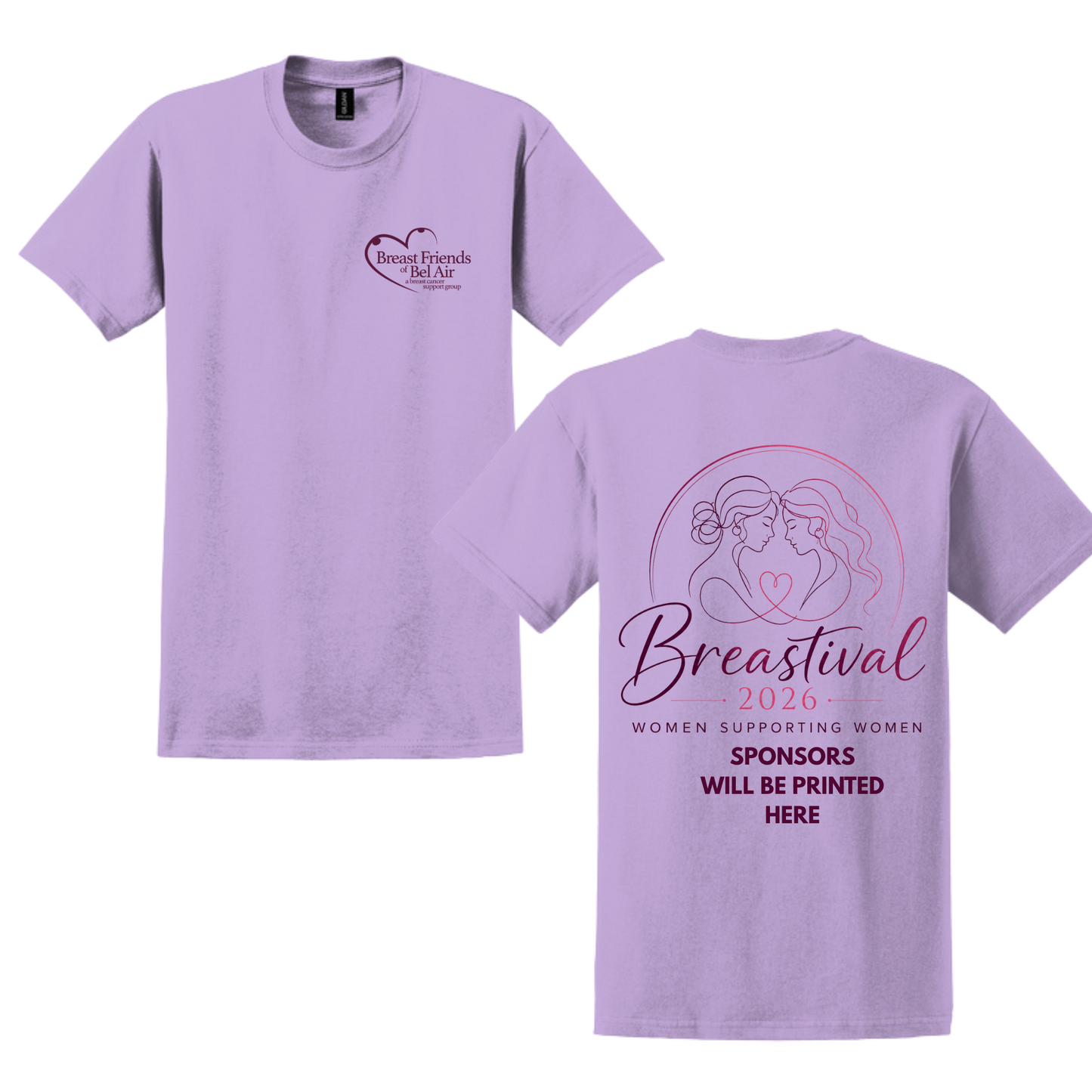 BFBA Breastival 2026 Sponsor Tee