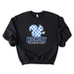 Hickory Checkered Squirrel Crewneck Sweatshirt