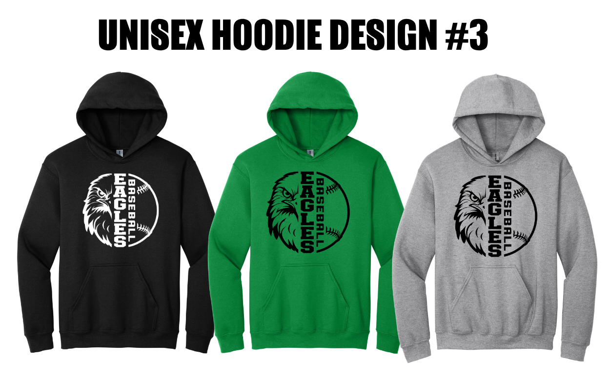 Emmorton Eagles Unisex Hoodie - OPTION 3