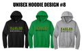 Emmorton Eagles Unisex Hoodie - OPTION 8