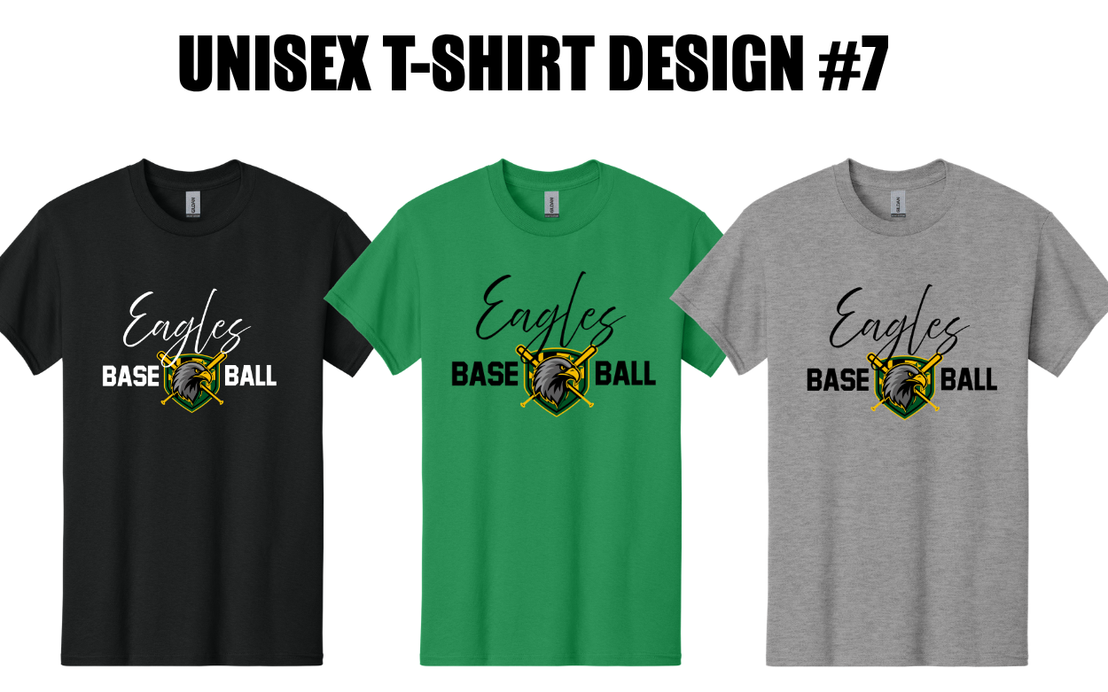 Emmorton Eagles Short Sleeve T-Shirt - Option #7