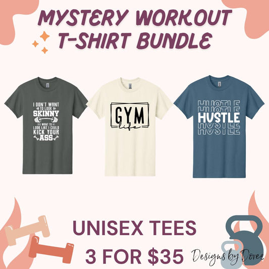 Workout Mystery T-Shirt Bundle