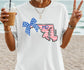Maryland State Tee with USA Bow