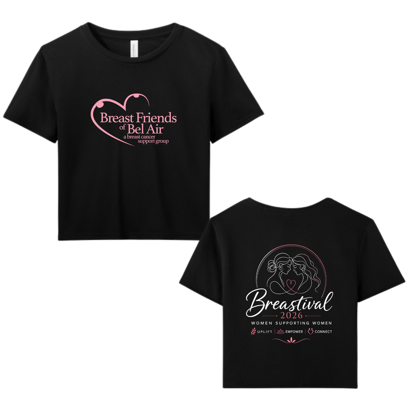 BFBA Breastival 2026 Crop Tee (Full Front Logo)