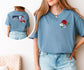 Maryland Floral Back Print Tee